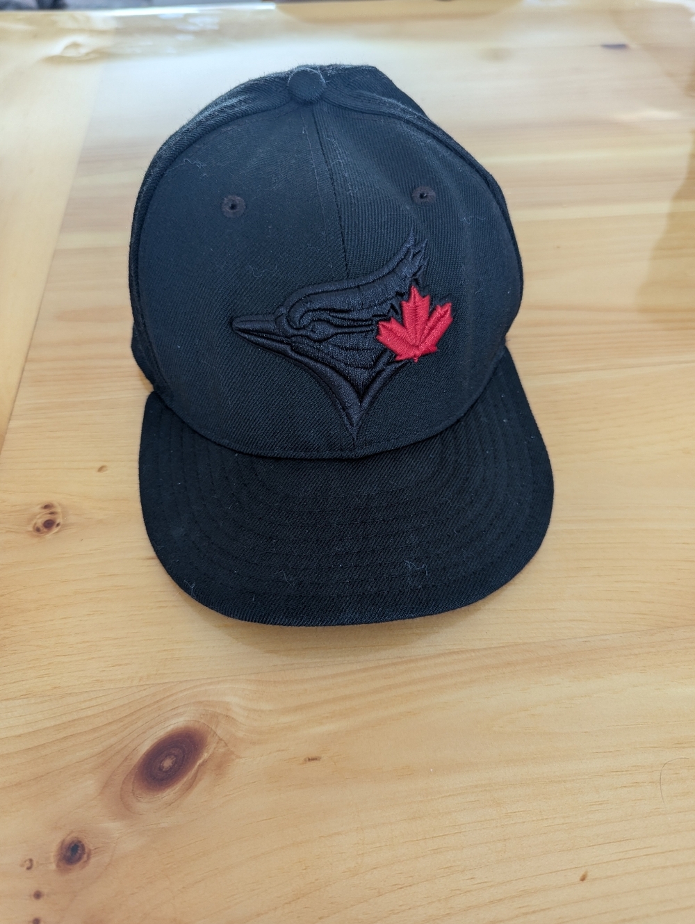 New Era Black 59Fifty Bluejays Hat Size 7